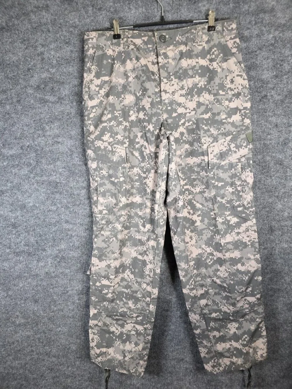 Propper Army Combat Uniform Pants Mens Medium Short ACU Camo Flame Resistant